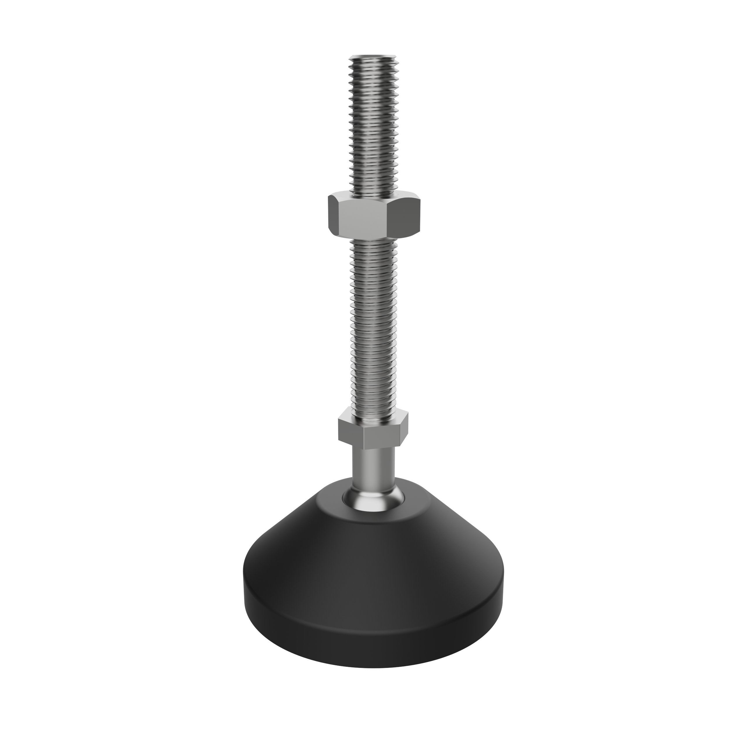 Adjustable Rubber Foot with M10 Rod