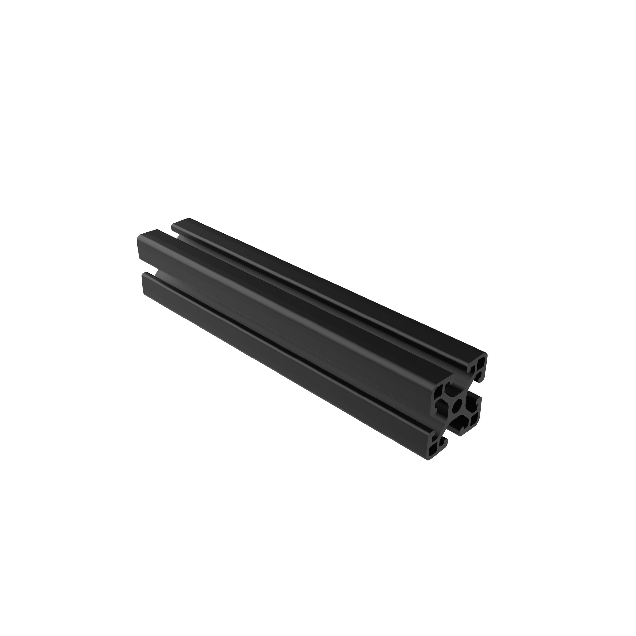 Extruded Aluminum Profile - Open Face & Powder Coated (1.5" x 1.5")