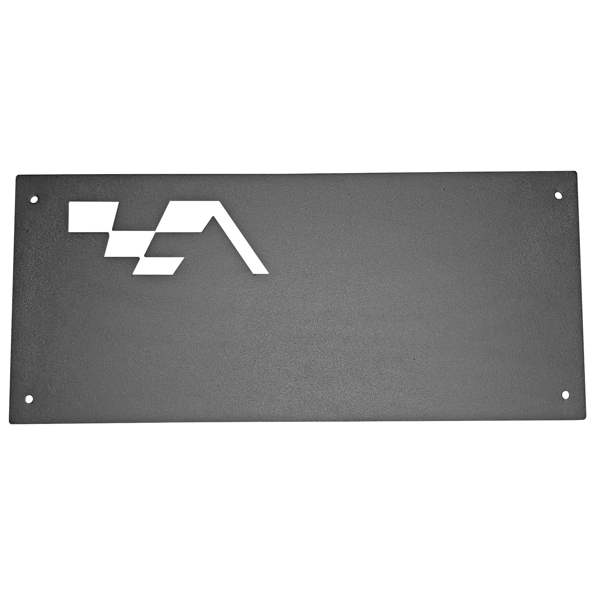 Wide Rectangular 10" x 22" Aluminum Plate