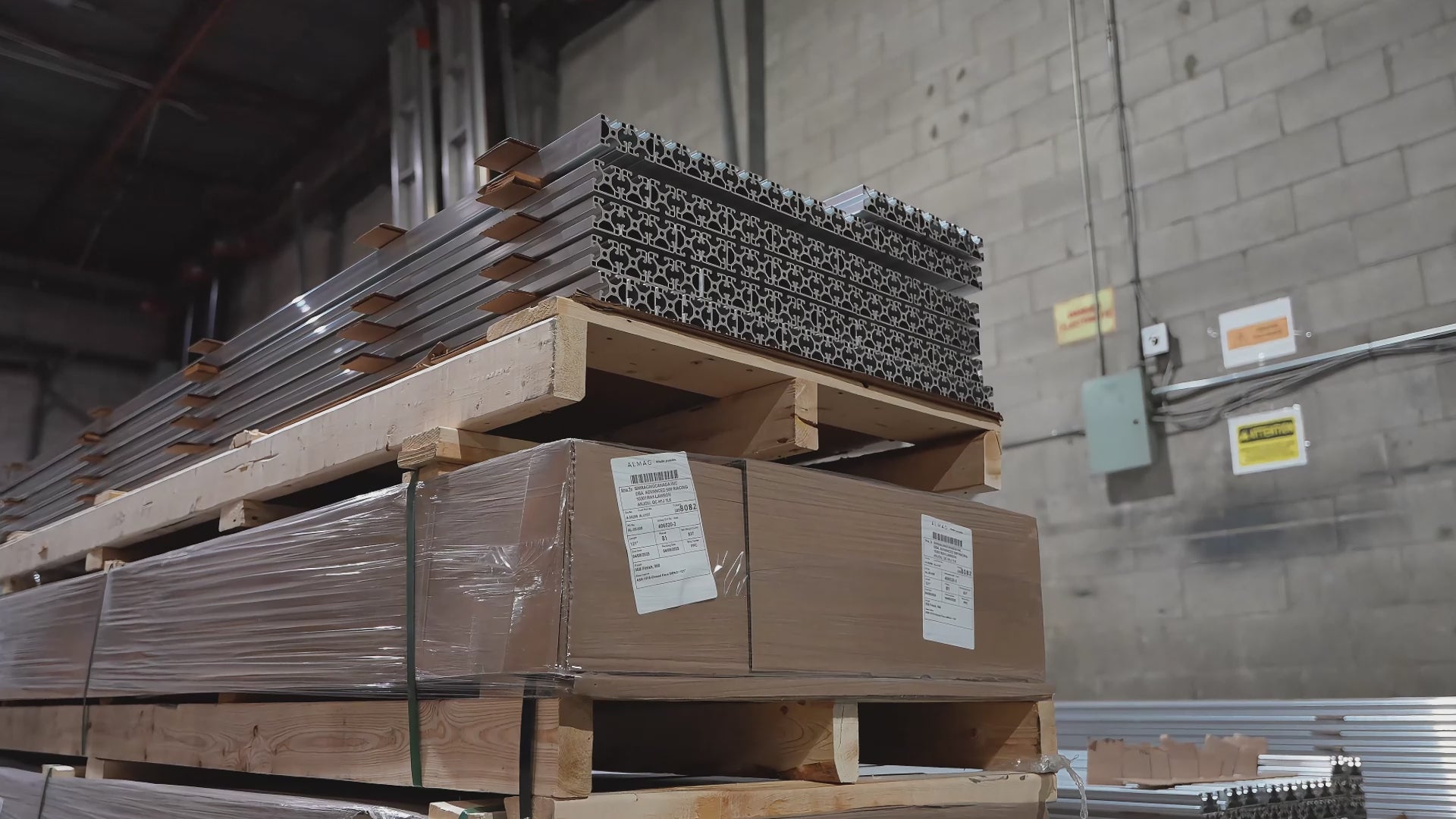 Load video: Nova Extrusion&#39;s Aluminum Profile and Hardware Factory Highlights
